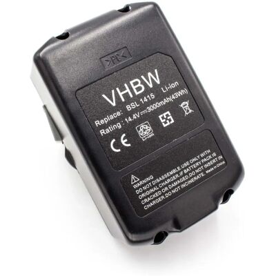 vhbw Batteria Hitachi / Hikoki - 14.4V 3000mAh vhbw Batteria Hitachi / Hikoki - 14.4V 3000mAh