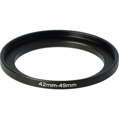 Adaptateur d'Objectif VHBW 42mm-49mm - Métal Noir Adaptateur d'Objectif VHBW 42mm-49mm - Métal Noir