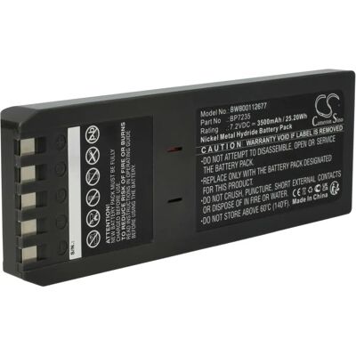 Batteria vhbw per calibratore Fluke - 3500mAh, 7.2V NiMH Batteria vhbw per calibratore Fluke - 3500mAh, 7.2V NiMH