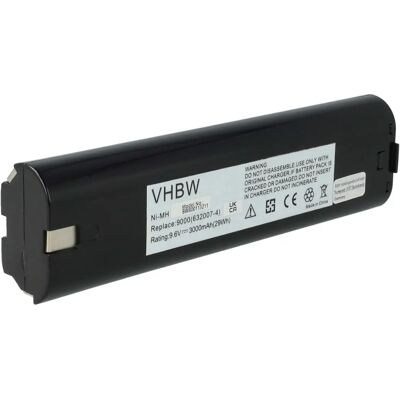 vhbw Batteria Makita - 3000mAh NiMH - Nero - Batteria per Utensili vhbw Batteria Makita - 3000mAh NiMH - Nero - Batteria per Utensili