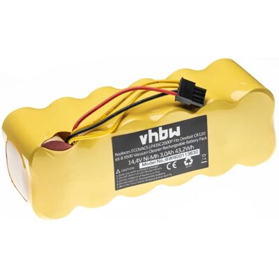 vhbw Ecovacs X-500 Vacuum Battery - NiMH 3000mAh vhbw Ecovacs X-500 Vacuum Battery - NiMH 3000mAh