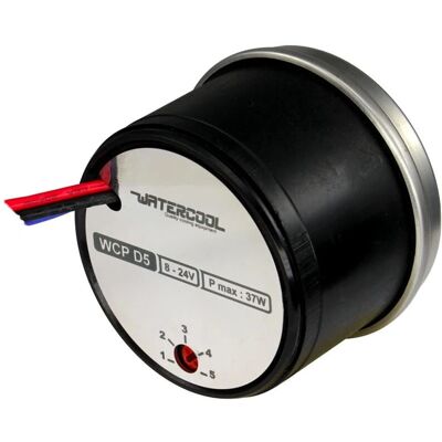 WaterCool WCP D5 - Pompe sphérique à courant continu WaterCool WCP D5 - Pompe sphérique à courant continu