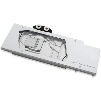 Watercool Heatkiller IV pour Radeon RX 5700 XT, RGB - Acrylique + Nickel, Argent - Refroidisseur GPU - Publicité Watercool Heatkiller IV pour Radeon RX 5700 XT, RGB - Acrylique + Nickel, Argent - Refroidisseur GPU - Publicité