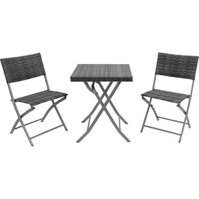 HTI-Living - Siggi - Polyrattan - Gartenmöbel-Set HTI-Living - Siggi - Polyrattan - Gartenmöbel-Set