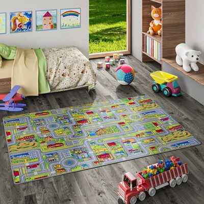 Snapstyle - Abenteuerland - 80x240 cm - Polyamide - Rug Snapstyle - Abenteuerland - 80x240 cm - Polyamide - Rug
