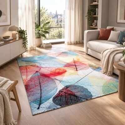 Pergamon - Faro Tropical Blätter - 120 x 170 cm - Rug - Publicité Pergamon - Faro Tropical Blätter - 120 x 170 cm - Rug - Publicité