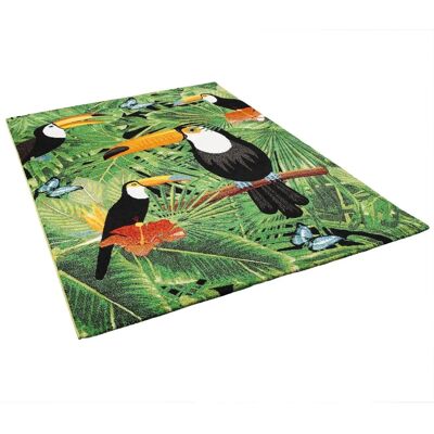 Pergamon - Faro Tropical Tukan - 140 x 200 cm - Tropical Tukan - Rug Pergamon - Faro Tropical Tukan - 140 x 200 cm - Tropical Tukan - Rug