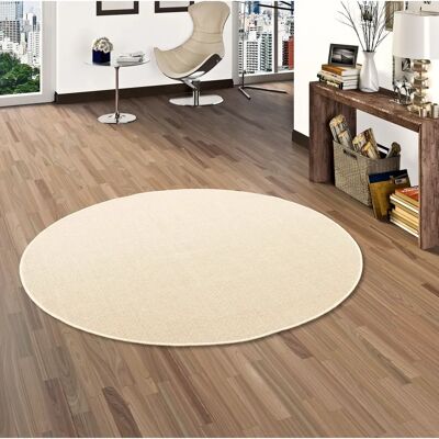 Tapis rond en sisal naturel Snapstyle - Tapis - Publicité Tapis rond en sisal naturel Snapstyle - Tapis - Publicité