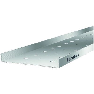 EUROTEC - DrainTec Base - 144 x 20 x 2400 mm - Aluminium - Base de rejilla de drenaje EUROTEC - DrainTec Base - 144 x 20 x 2400 mm - Aluminium - Base de rejilla de drenaje