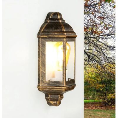 LICHT-ERLEBNISSE Antik Kupfer Außenwandleuchte - Wandleuchte LICHT-ERLEBNISSE Antik Kupfer Außenwandleuchte - Wandleuchte