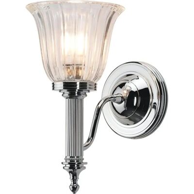 Licht-Erlebnisse - Caryl - Chrome - Wand-/Deckenleuchte Licht-Erlebnisse - Caryl - Chrome - Wand-/Deckenleuchte