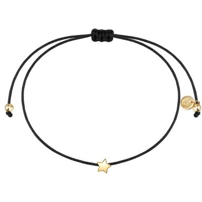 Glanzstücke München Armband 60603337 Gelbgold Textil Silber - Armband Glanzstücke München Armband 60603337 Gelbgold Textil Silber - Armband