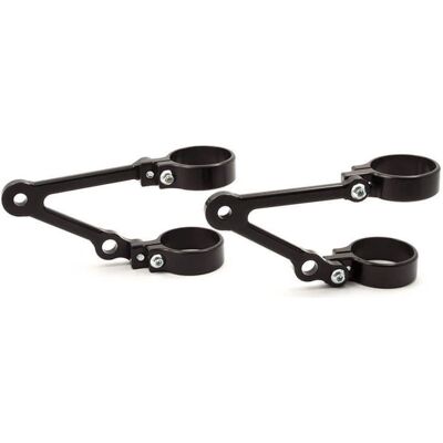 LSL Lampenhalter 35mm Schwarz mit Blinkerhalterung LSL Lampenhalter 35mm Schwarz mit Blinkerhalterung