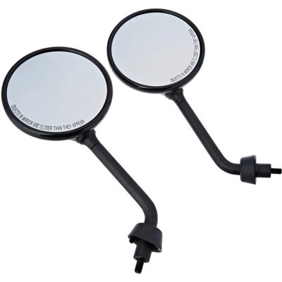 Ensemble de miroirs noirs Vespa M8 - Pour GTS, GTV, LXV Ensemble de miroirs noirs Vespa M8 - Pour GTS, GTV, LXV