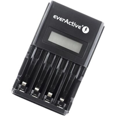 EverActive NC pro 450 Černá edice Nabíječka - Nabíječka EverActive NC pro 450 Černá edice Nabíječka - Nabíječka