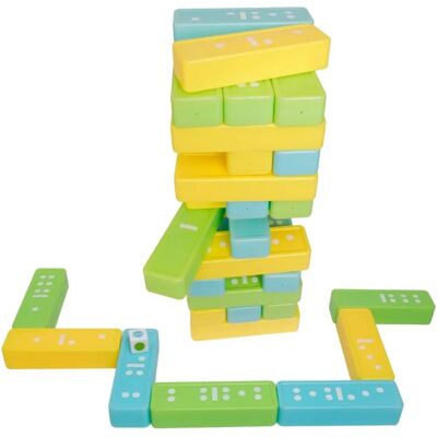 Alldoro Tower & Domino Spielset - 30 XXL Blöcke Alldoro Tower & Domino Spielset - 30 XXL Blöcke