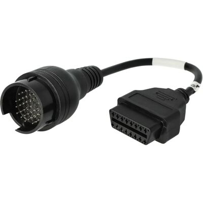 vhbw Adaptateur OBD 38Pin - OBD1 à OBD2 compatible avec Iveco - Noir - Publicité vhbw Adaptateur OBD 38Pin - OBD1 à OBD2 compatible avec Iveco - Noir - Publicité