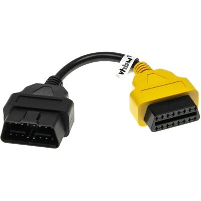 vhbw Adattatore OBD 16Pin - OBD1 a OBD2 compatibile - Nero vhbw Adattatore OBD 16Pin - OBD1 a OBD2 compatibile - Nero