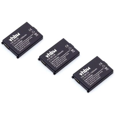VHBW 3x Batteries pour téléphones sans fil Siemens Gigaset - Batterie - Publicité VHBW 3x Batteries pour téléphones sans fil Siemens Gigaset - Batterie - Publicité