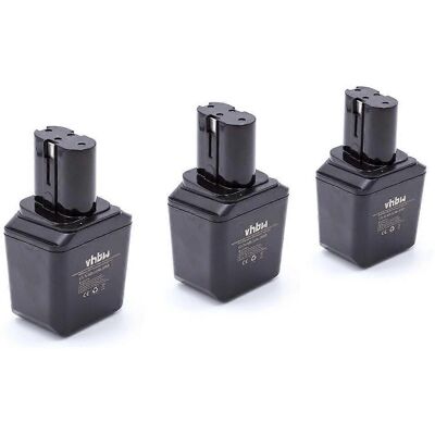 Vhbw 3x Batería para Herramientas Bosch GSR - 12V, 3000mAh NiMH Vhbw 3x Batería para Herramientas Bosch GSR - 12V, 3000mAh NiMH
