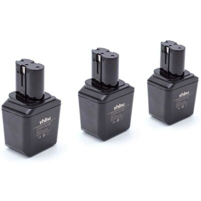 vhbw 3x Battery for Bosch 12V Tools - NiMH, 3000mAh vhbw 3x Battery for Bosch 12V Tools - NiMH, 3000mAh