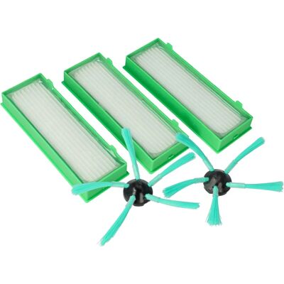 VHBW - VR300, VR-200 - noir/blanc - kit d'entretien pour aspirateur robot - Publicité VHBW - VR300, VR-200 - noir/blanc - kit d'entretien pour aspirateur robot - Publicité