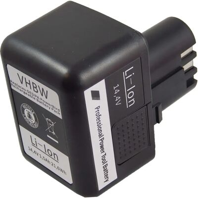 vhbw Batería para Gesipa 7251045, 7251049 - Li-Ion 14,4 V Negro vhbw Batería para Gesipa 7251045, 7251049 - Li-Ion 14,4 V Negro