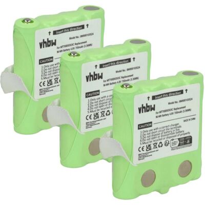 vhbw - LH060-3A44C4BT - 700mAh - 4.8V - Battery pack vhbw - LH060-3A44C4BT - 700mAh - 4.8V - Battery pack