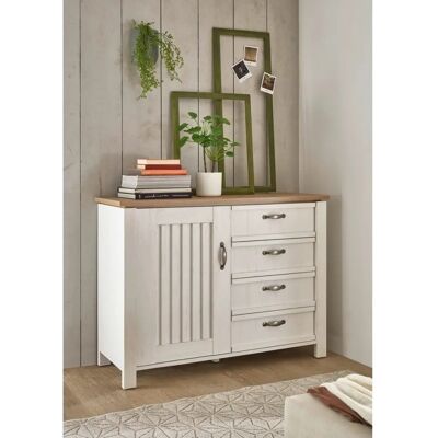 SCHLAFKONTOR Trient Weiß Sideboard SCHLAFKONTOR Trient Weiß Sideboard