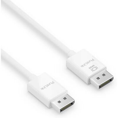 Cavo DisplayPort 1,5m - Bianco - Supporta 4K 60Hz Cavo DisplayPort 1,5m - Bianco - Supporta 4K 60Hz