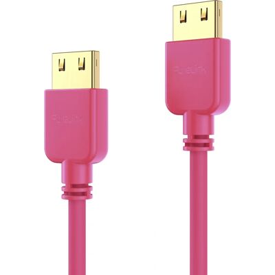 PureLink PI0505-015 Pink HDMI Cable - HDMI 4K@60Hz PureLink PI0505-015 Pink HDMI Cable - HDMI 4K@60Hz