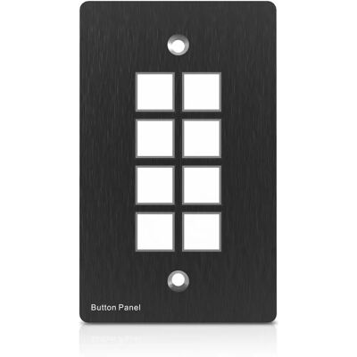 PureTools PT-CON-WP8B Pannello Pulsanti - Nero PureTools PT-CON-WP8B Pannello Pulsanti - Nero