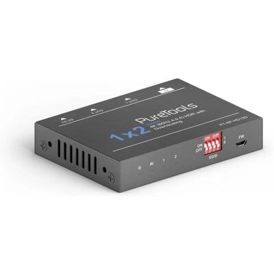 PureTools PT-SP-HD12D 1x2 HDMI Splitter - Video Splitter PureTools PT-SP-HD12D 1x2 HDMI Splitter - Video Splitter
