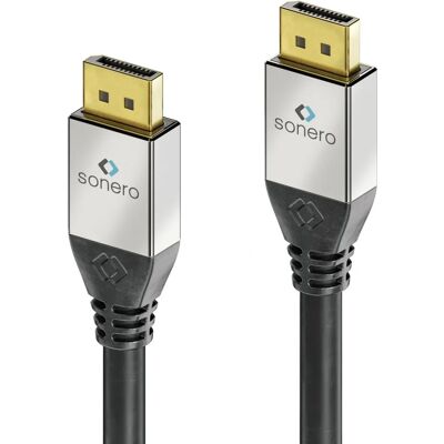 Sonero DisplayPort Kabel - 1,5m - Schwarz - Videokabel Sonero DisplayPort Kabel - 1,5m - Schwarz - Videokabel