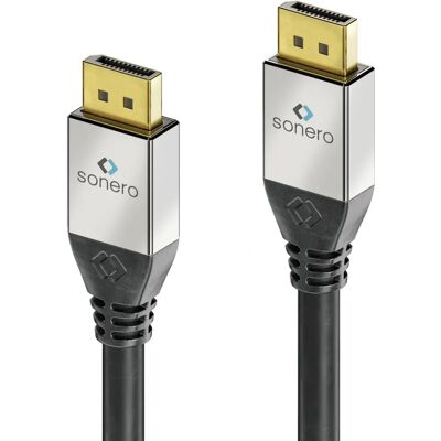Sonero 5m Schwarzes DisplayPort Kabel - DisplayPort Kabel Sonero 5m Schwarzes DisplayPort Kabel - DisplayPort Kabel