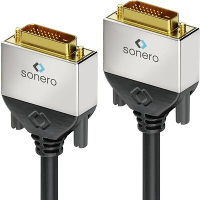 Sonero 7,5m DVI-D Dual Link Kabel - DVI Video Kabel Sonero 7,5m DVI-D Dual Link Kabel - DVI Video Kabel
