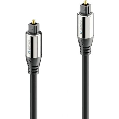 Cavo audio Sonero S-OC100-015 - 1,5 m Toslink - Nero Cavo audio Sonero S-OC100-015 - 1,5 m Toslink - Nero
