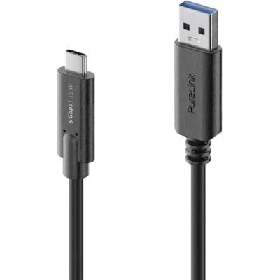 Kabel USB PureLink IS2601-015 - 5Gbps, 1,5m, Czarny Kabel USB PureLink IS2601-015 - 5Gbps, 1,5m, Czarny