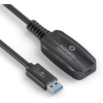 PureLink USB 3.2 (Gen 1) aktive Verlängerung - schwarz - 5.00m PureLink USB 3.2 (Gen 1) aktive Verlängerung - schwarz - 5.00m