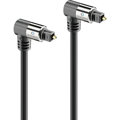 Cavo audio Toslink Sonero - 5m Nero Cavo audio Toslink Sonero - 5m Nero