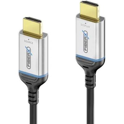 Cable HDMI FiberX FX-I380-007 - 7,5m HDMI 2.1 8K Fibra Óptica Cable HDMI FiberX FX-I380-007 - 7,5m HDMI 2.1 8K Fibra Óptica