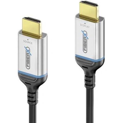 Cable HDMI FiberX FX-I380-015 15 m - HDMI Tipo A - Negro Cable HDMI FiberX FX-I380-015 15 m - HDMI Tipo A - Negro