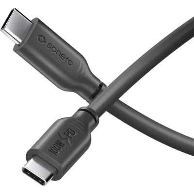 Sonero USB-C Kabel - 100W Power Delivery, 1.5m Sonero USB-C Kabel - 100W Power Delivery, 1.5m