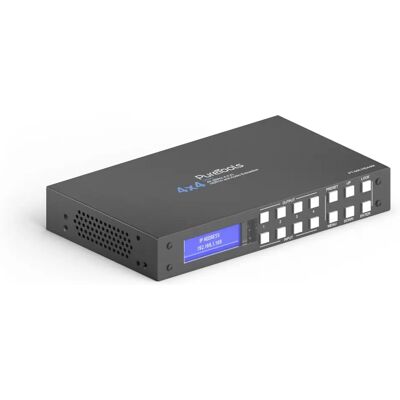 PureTools PT-MA-HD44M 4x4 HDMI Matrise - 4K HDR PureTools PT-MA-HD44M 4x4 HDMI Matrise - 4K HDR
