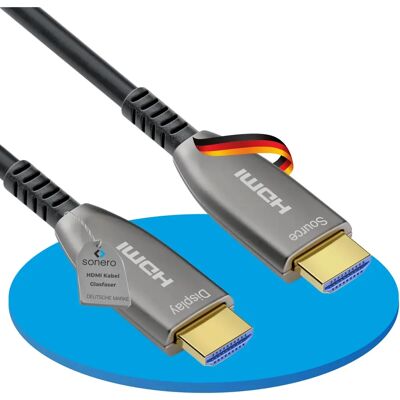 SON X-AOC250-100 - SONERO Aktives HDMI 8K AOC Extender Kabel - 10m SON X-AOC250-100 - SONERO Aktives HDMI 8K AOC Extender Kabel - 10m