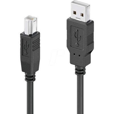 Sonero SON-XU2000-015 USB Kabel - USB 2.0 - 1,50 m - Zwart - USB Kabel Sonero SON-XU2000-015 USB Kabel - USB 2.0 - 1,50 m - Zwart - USB Kabel