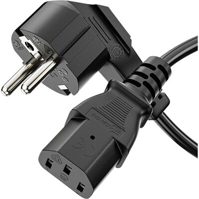 SONERO SGC13G-030B - Strömkabel - Jordad kontakt 90° - Kabel SONERO SGC13G-030B - Strömkabel - Jordad kontakt 90° - Kabel