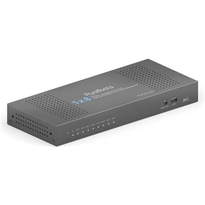 PureTools PT-SP-HD18-48G Diviseur HDMI 8x & Scalador - Publicité PureTools PT-SP-HD18-48G Diviseur HDMI 8x & Scalador - Publicité