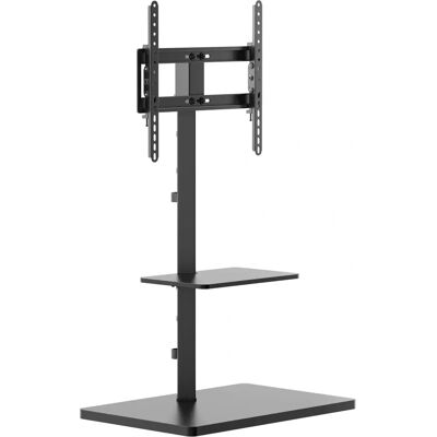 PUREMOUNTS PM-TVS-20 Wandhalterung - 65" Max, Höhenverstellbar, Schwarz PUREMOUNTS PM-TVS-20 Wandhalterung - 65" Max, Höhenverstellbar, Schwarz