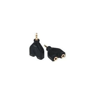 HDSUPPLY HDS LP-AA005-V2 Cable Gender Changer - 3.5mm Stereo Jack, Male to Dual Female HDSUPPLY HDS LP-AA005-V2 Cable Gender Changer - 3.5mm Stereo Jack, Male to Dual Female